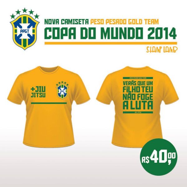 Camiseta Copa amarela P